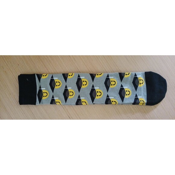 Graduation Socks Smile Face High School Senior College Student Gift - Picture 2 of 6
